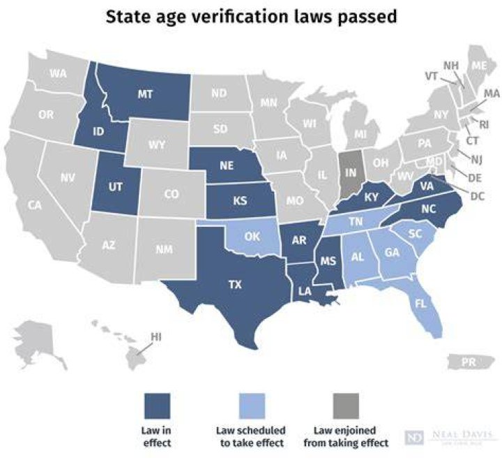 Adult content website legal compliance and age verification law
