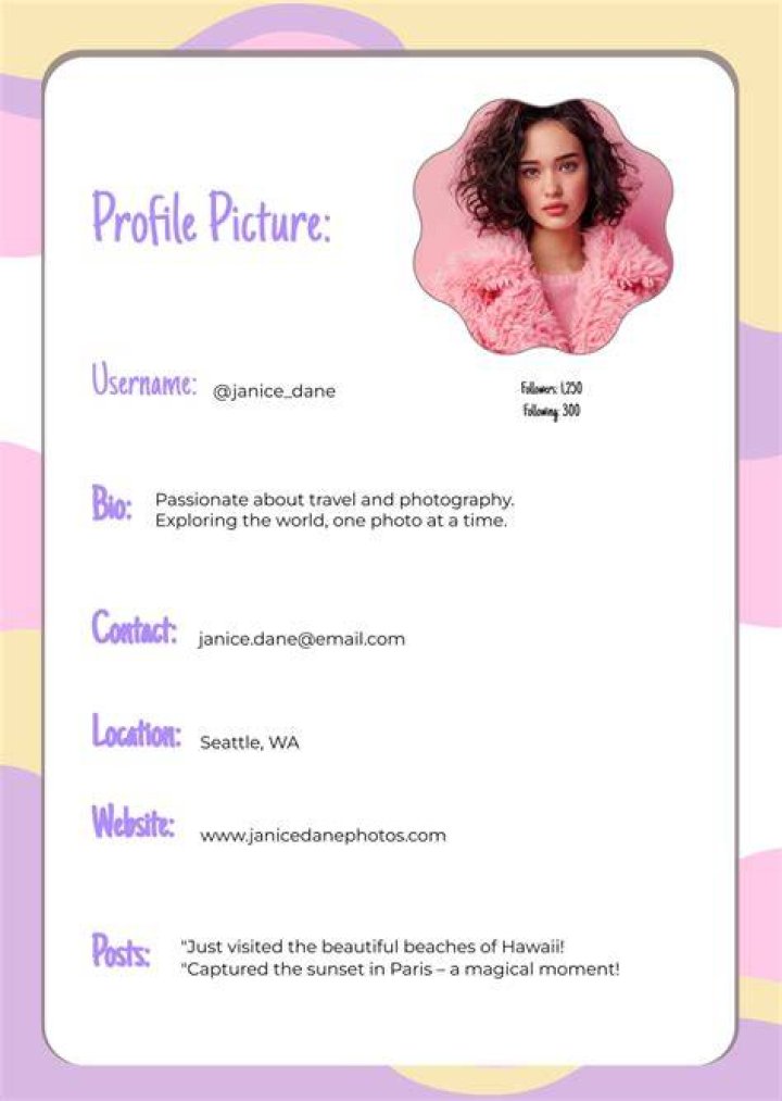 Adult photo gallery model profiles layout