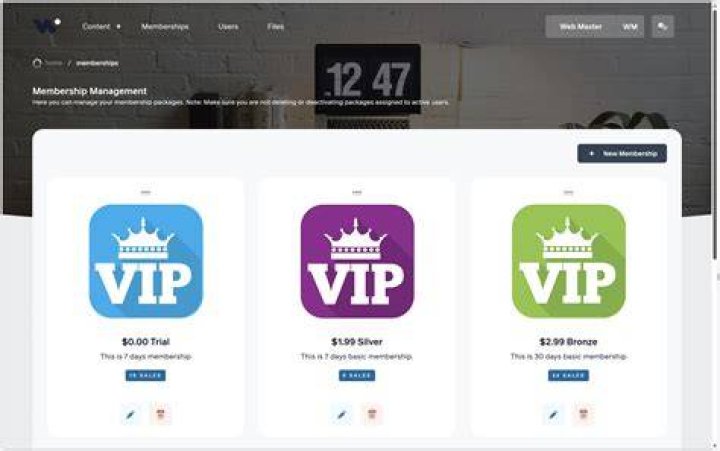 Goldpump adult video platform membership overview