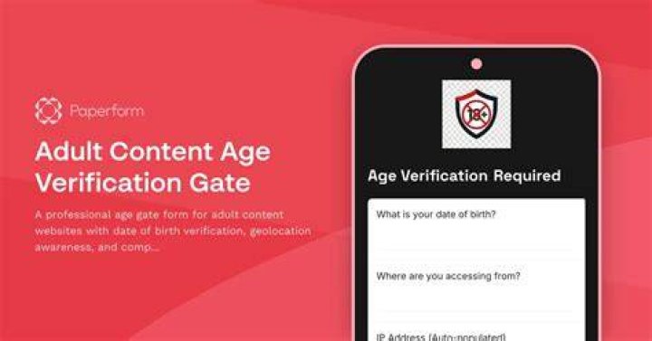 Age verification for adult content access