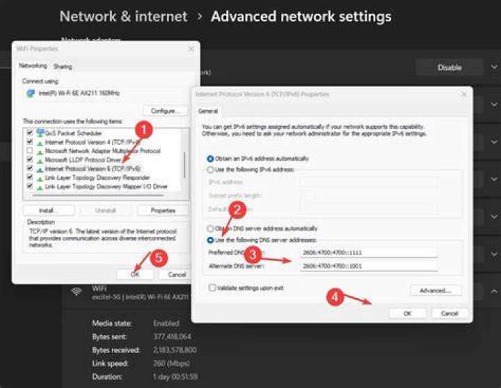 Changing DNS settings to access streaming platforms
