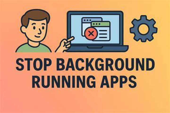 Closing background applications to improve streaming speed