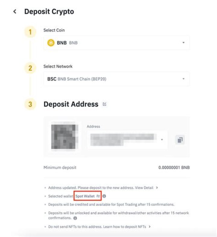 Cryptocurrency deposit methods Bitcoin Ethereum Solana