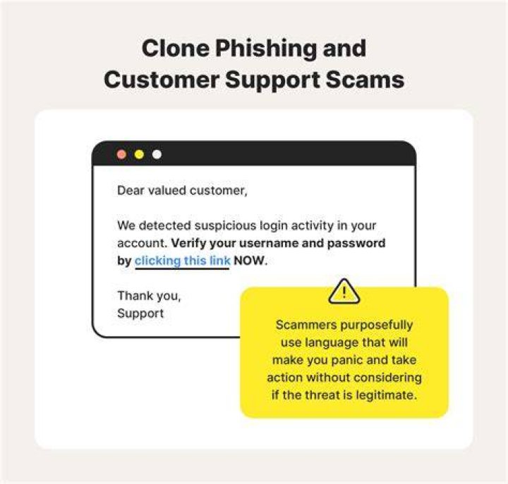 Warning about fake mirror and clone websites