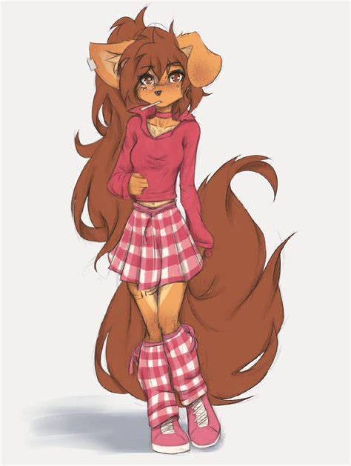 Furry adult art platform browsing interface