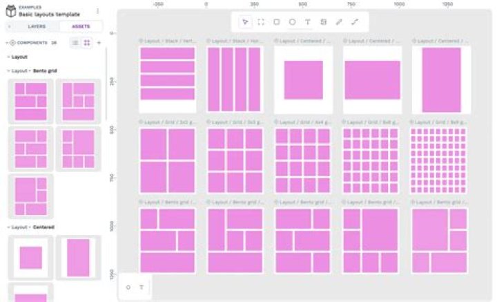 Image gallery thumbnail grid layout browsing
