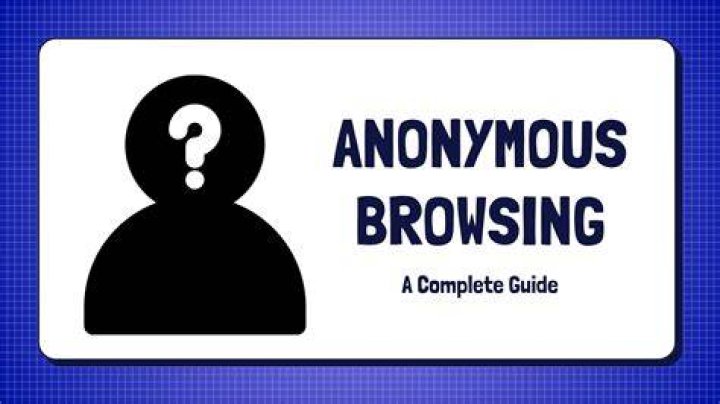 Online privacy and anonymous browsing on adult websites