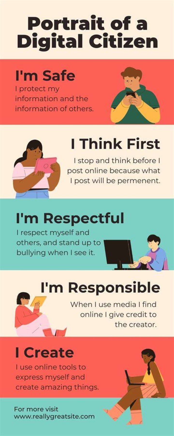 Responsible internet use and legal online content access