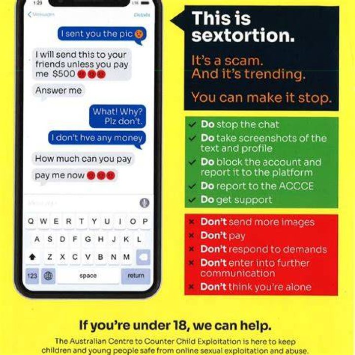 Sextortion scams and online fraud targeting adult content users