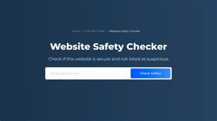 Website safety check and browser security