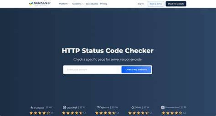 Website status check for a streaming site not loading